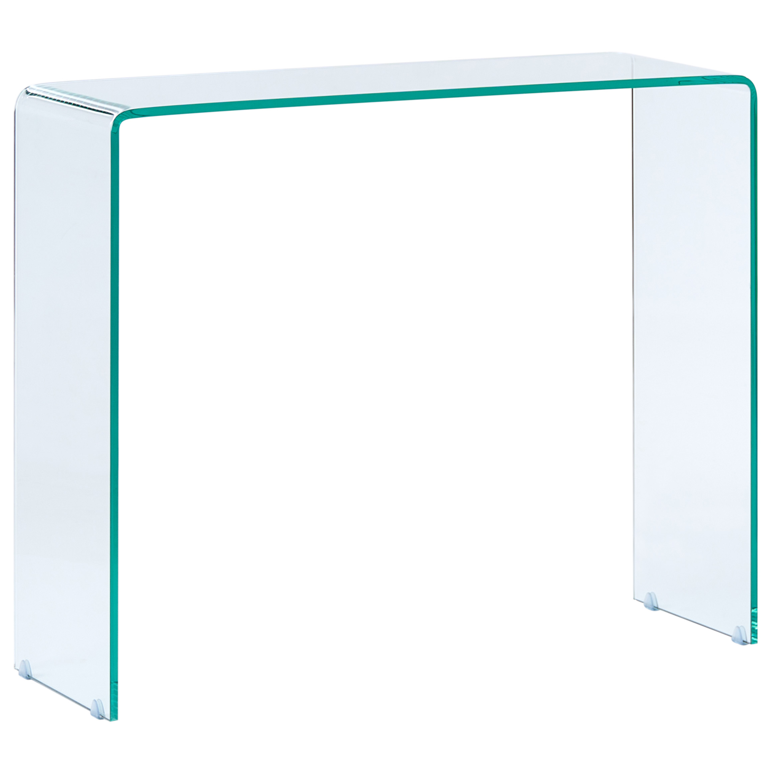 Konsolbord KENDALL Härdat glas Transparent