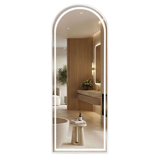 REA spegel ORBIT 50x160 LED Vit 3x50x160cm