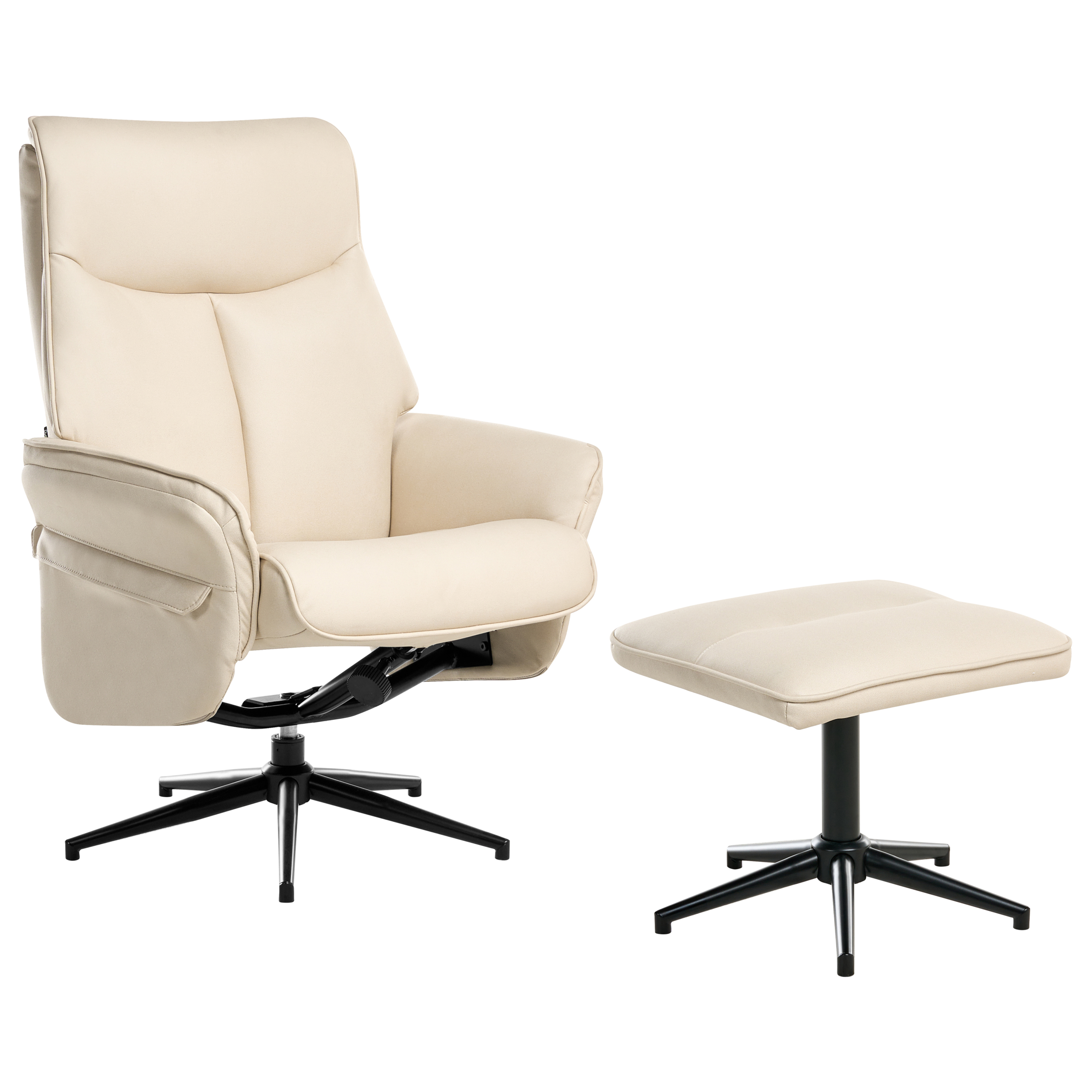 Reclinerfåtölj ERATO Ljusbeige