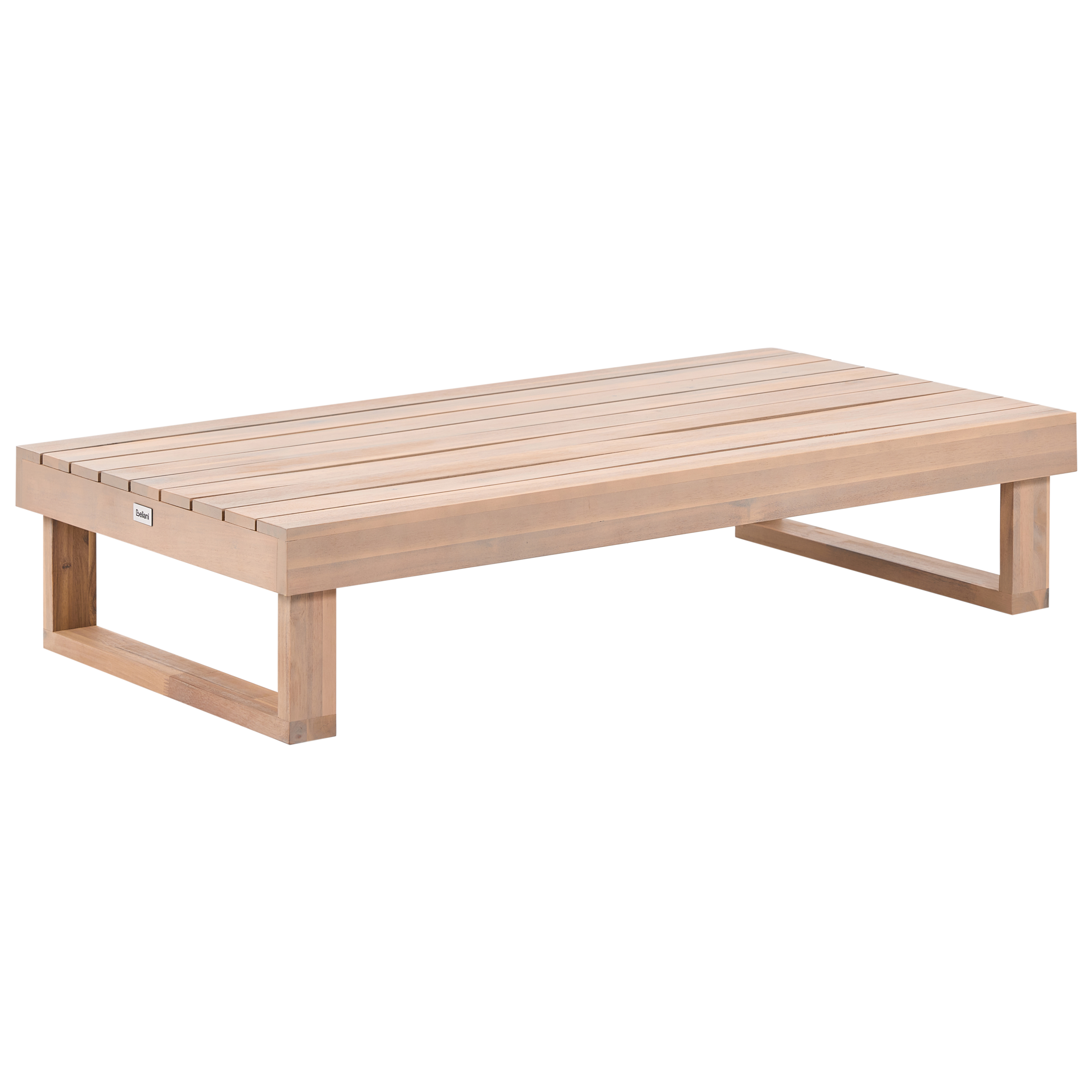 Trädgårdssoffbord MARETTIMO 60 cm 110 cm Certifierat akaciaträ Ljusbrun