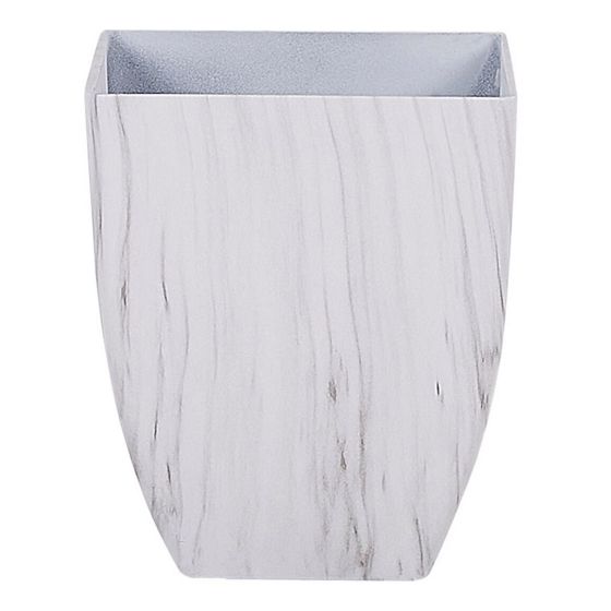 Blomkruka MIRO 28 cm Vit marmor