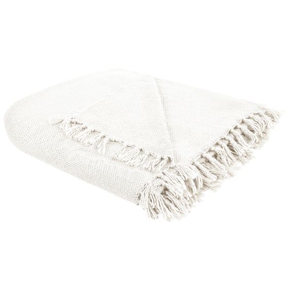 Pläd CHAOHANI 200 x 220 cm Off-White