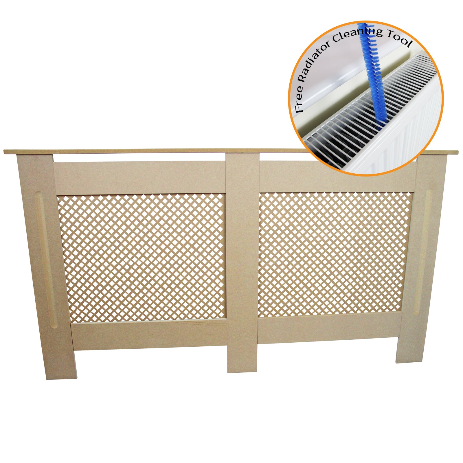 Kylarlock MDF obehandlad 1515 mm