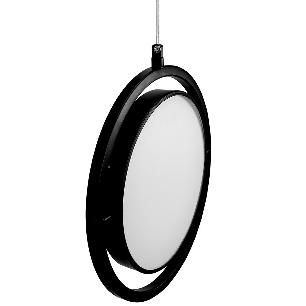 TOOLIGHT hängande taklampa APP1790-CP LED Svart 148x25,5x25,5cm