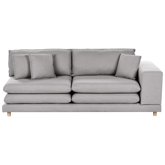 Soffa 2-sits HEDEN med kudde Grå