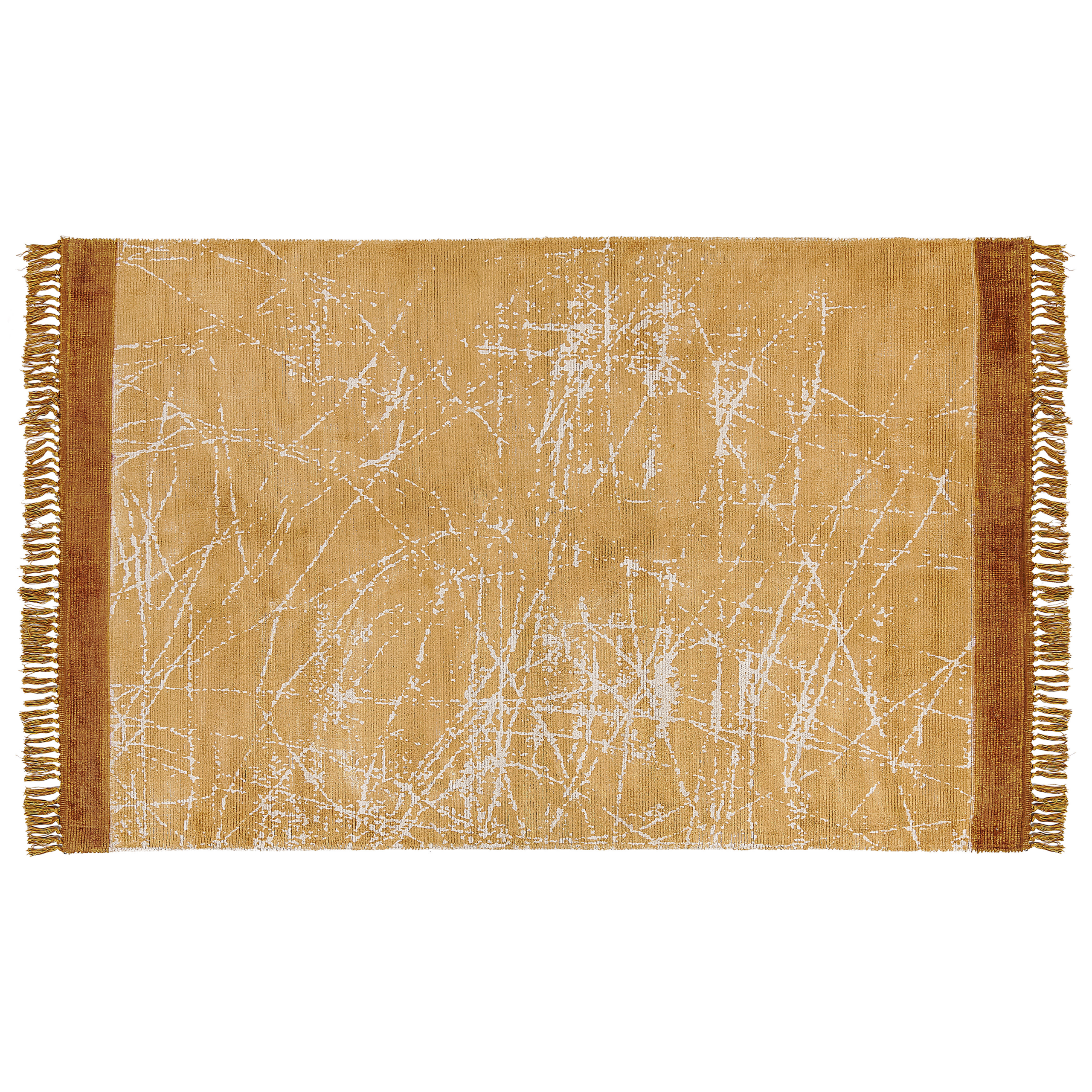 Matta HANLI Orange 140 x 200 cm Viskos