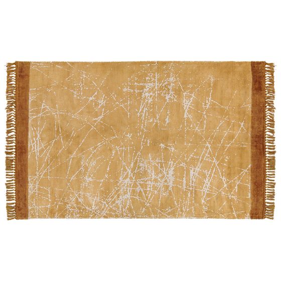 Matta HANLI Orange 140 x 200 cm Viskos