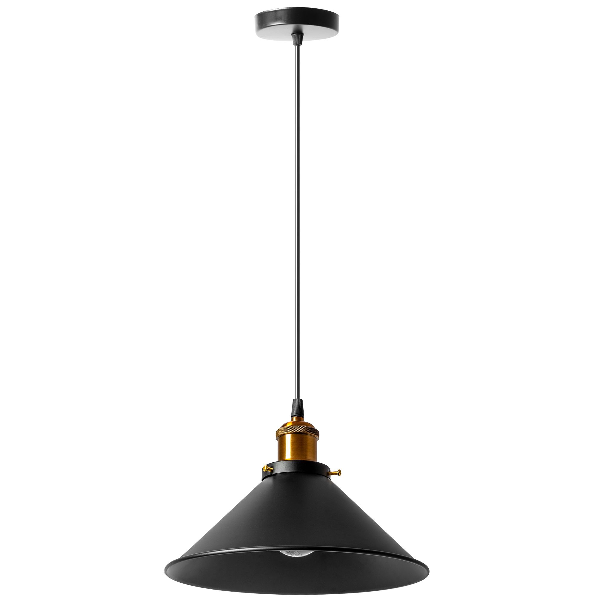 TOOLIGHT hängande taklampa APP016-1CP PORTO Svart 26x10x15,5cm