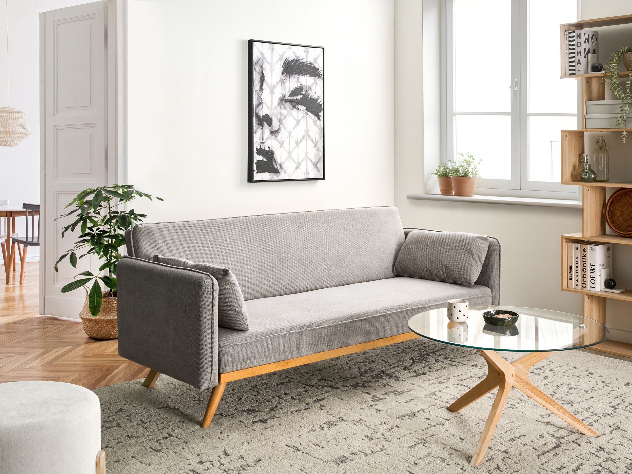 Bäddsoffa ASAA Grå