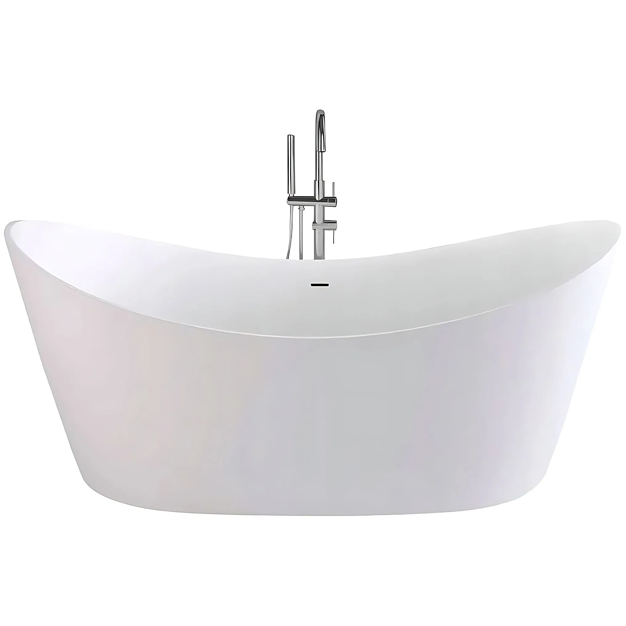 REA Fristående Badkar FERRANO 150CM Vit, 150x80x69cm