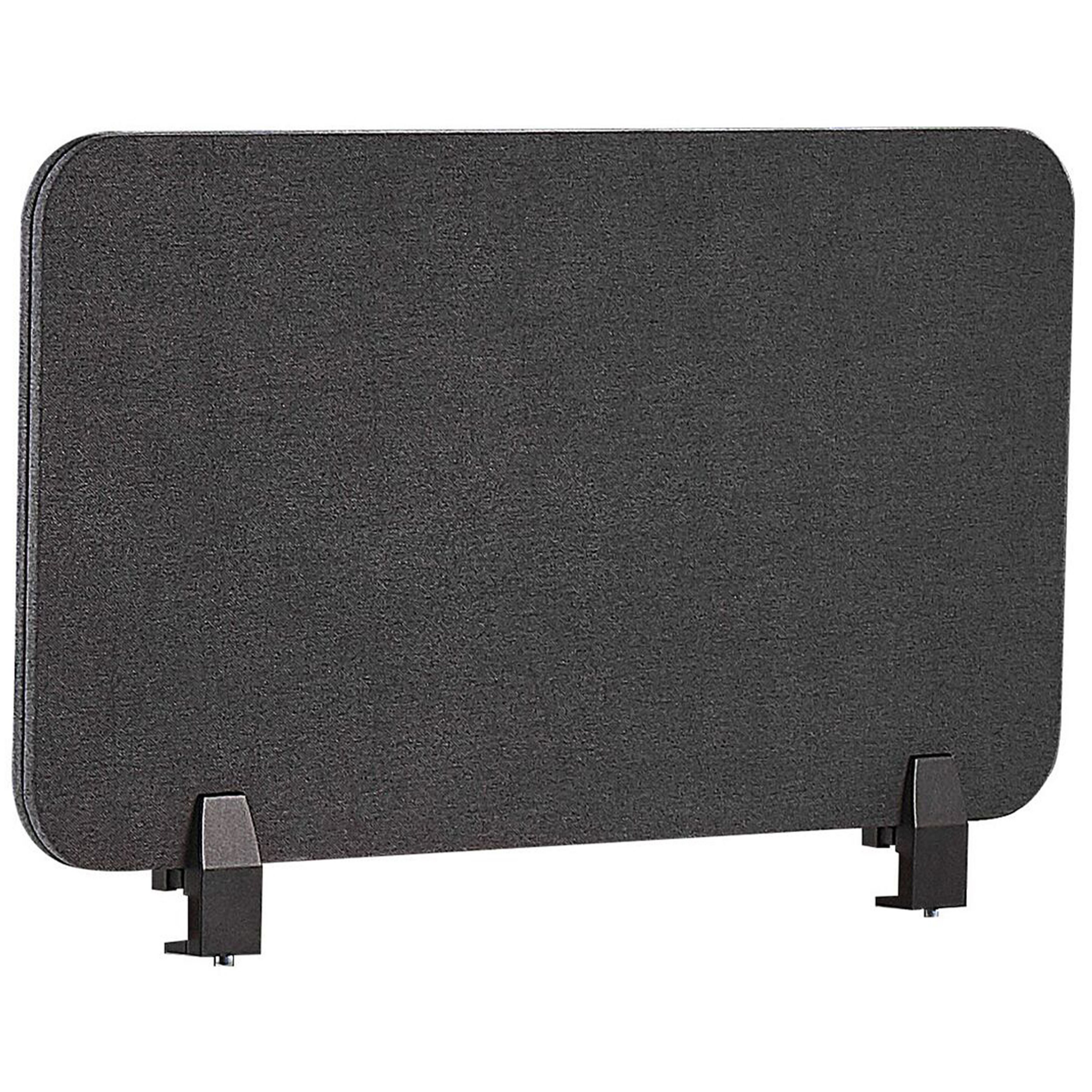 Skiljevägg för skrivbord WALLY 72 x 40 cm Mörkgrå