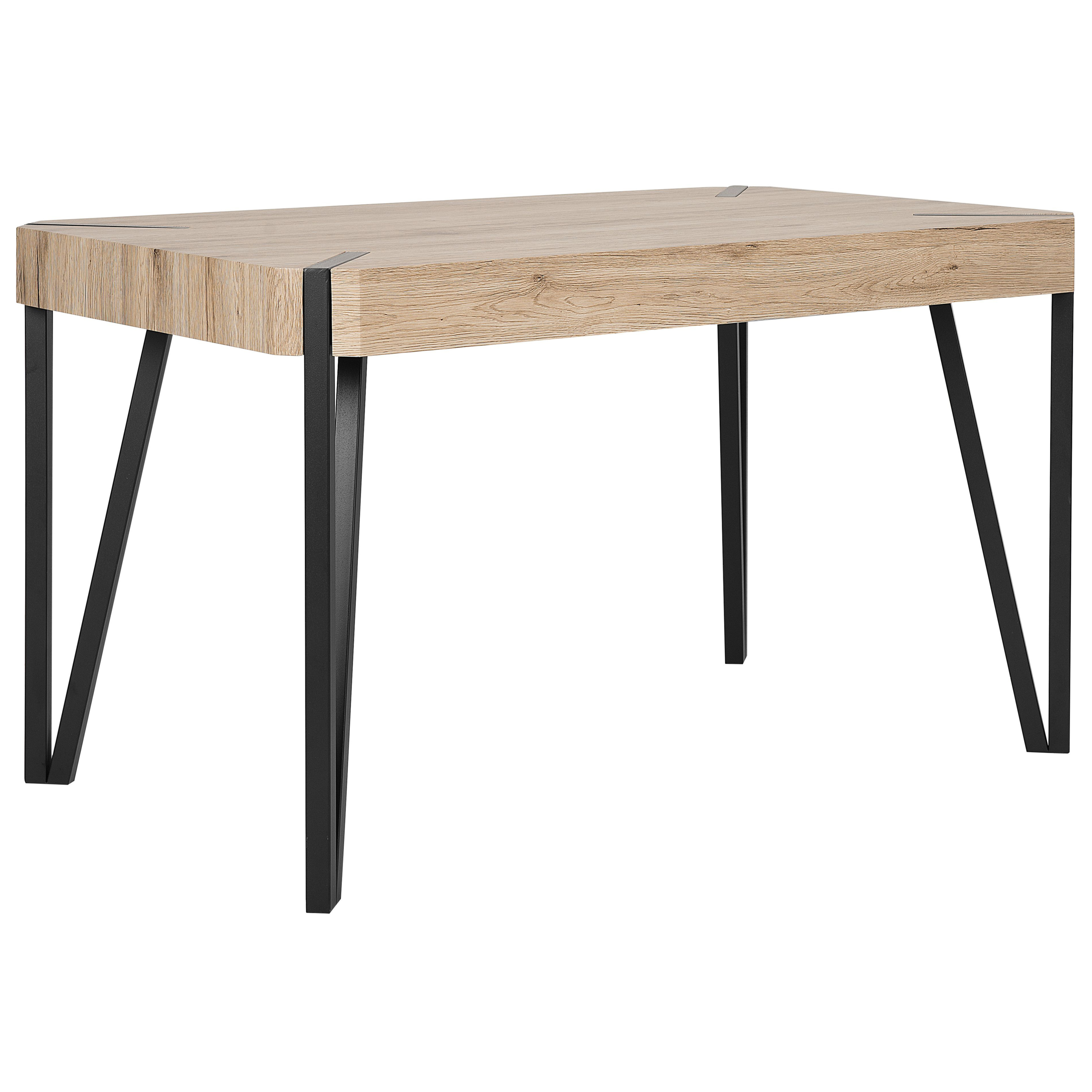 Matbord CAMBELL Ljusbrun 130 cm 80 cm