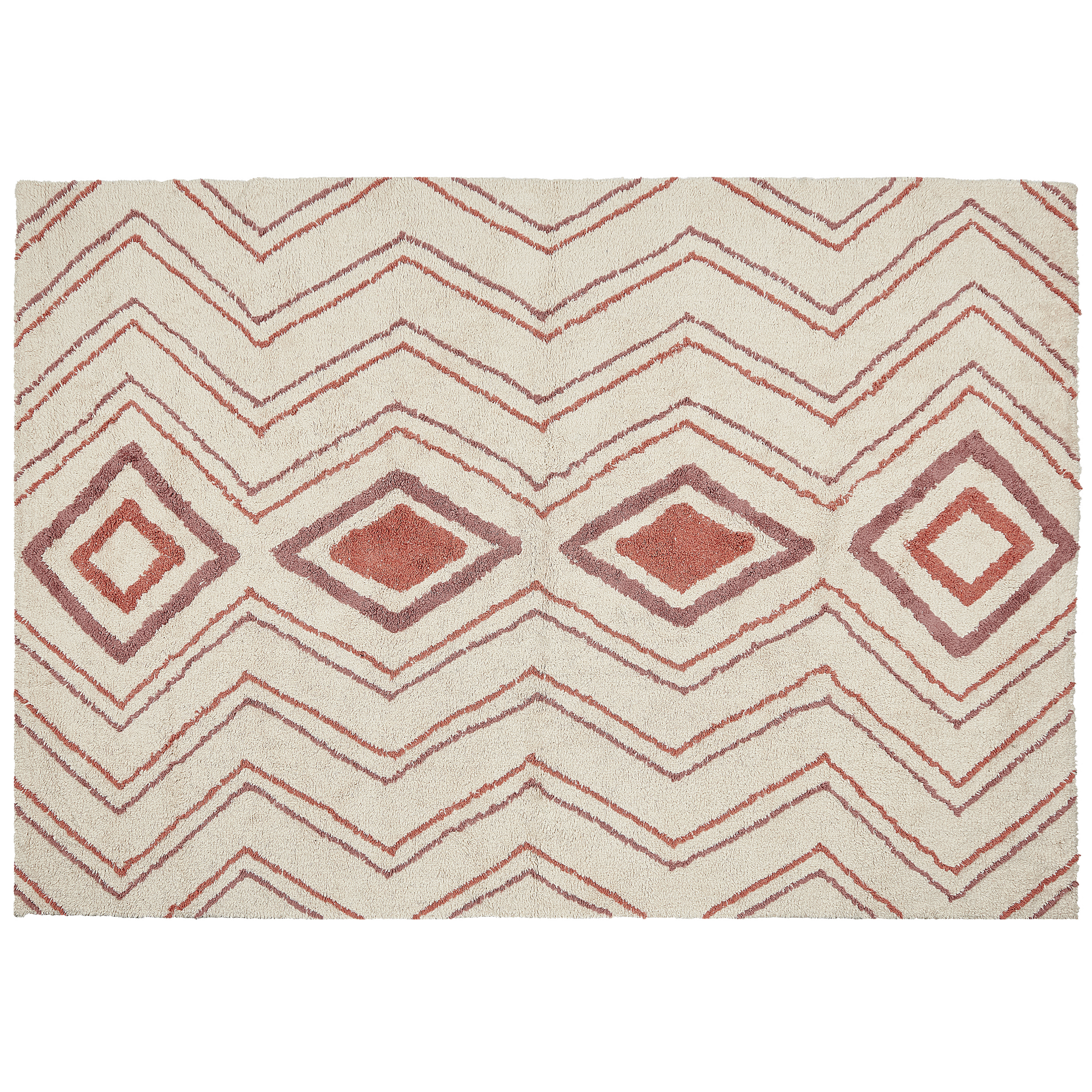Matta KASTAMONU Beige 160 x 230 cm Bomull