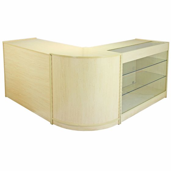 Butiksdisk och displayset i lönn, Saturnuslönn