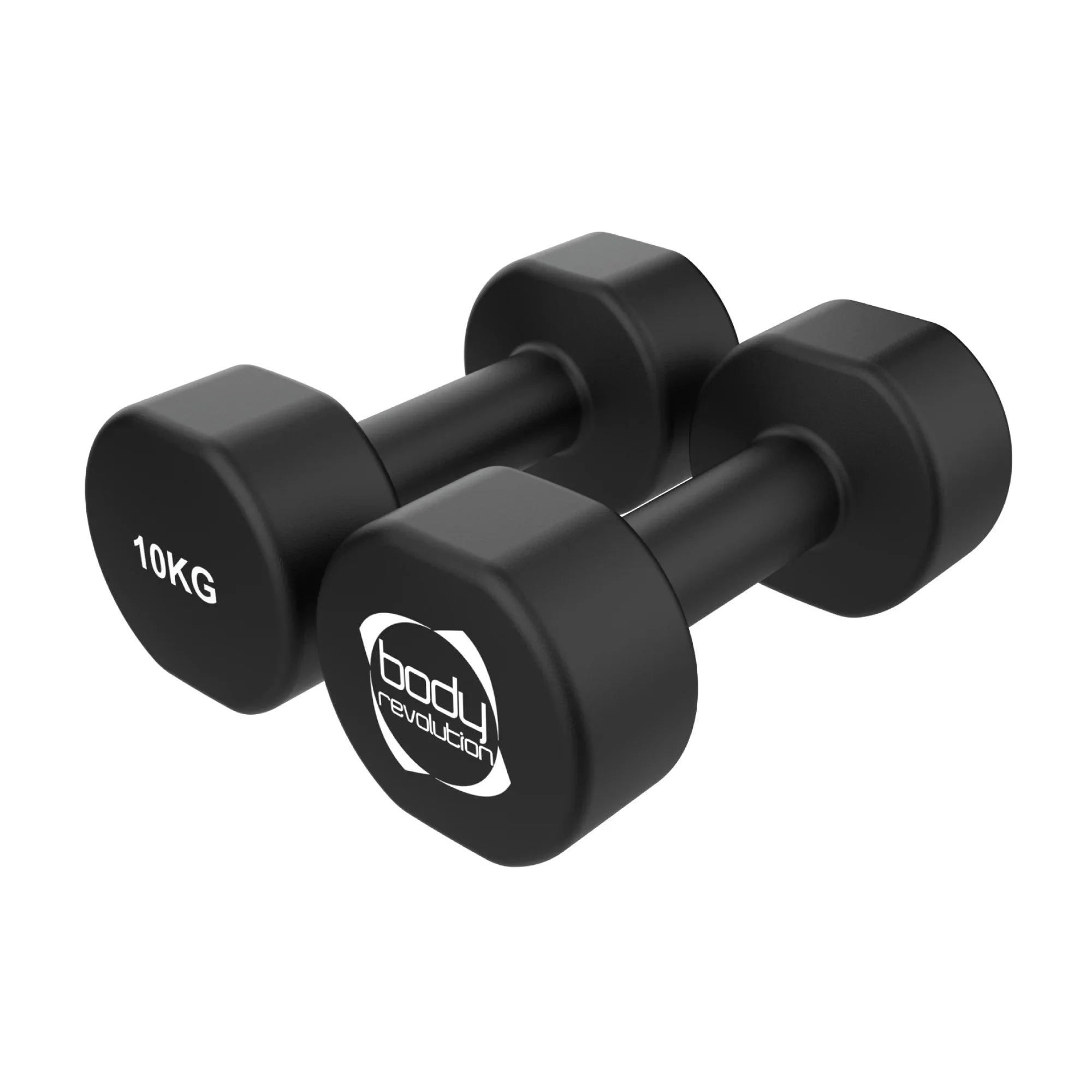 2 x 10 kg hantlar i neopren