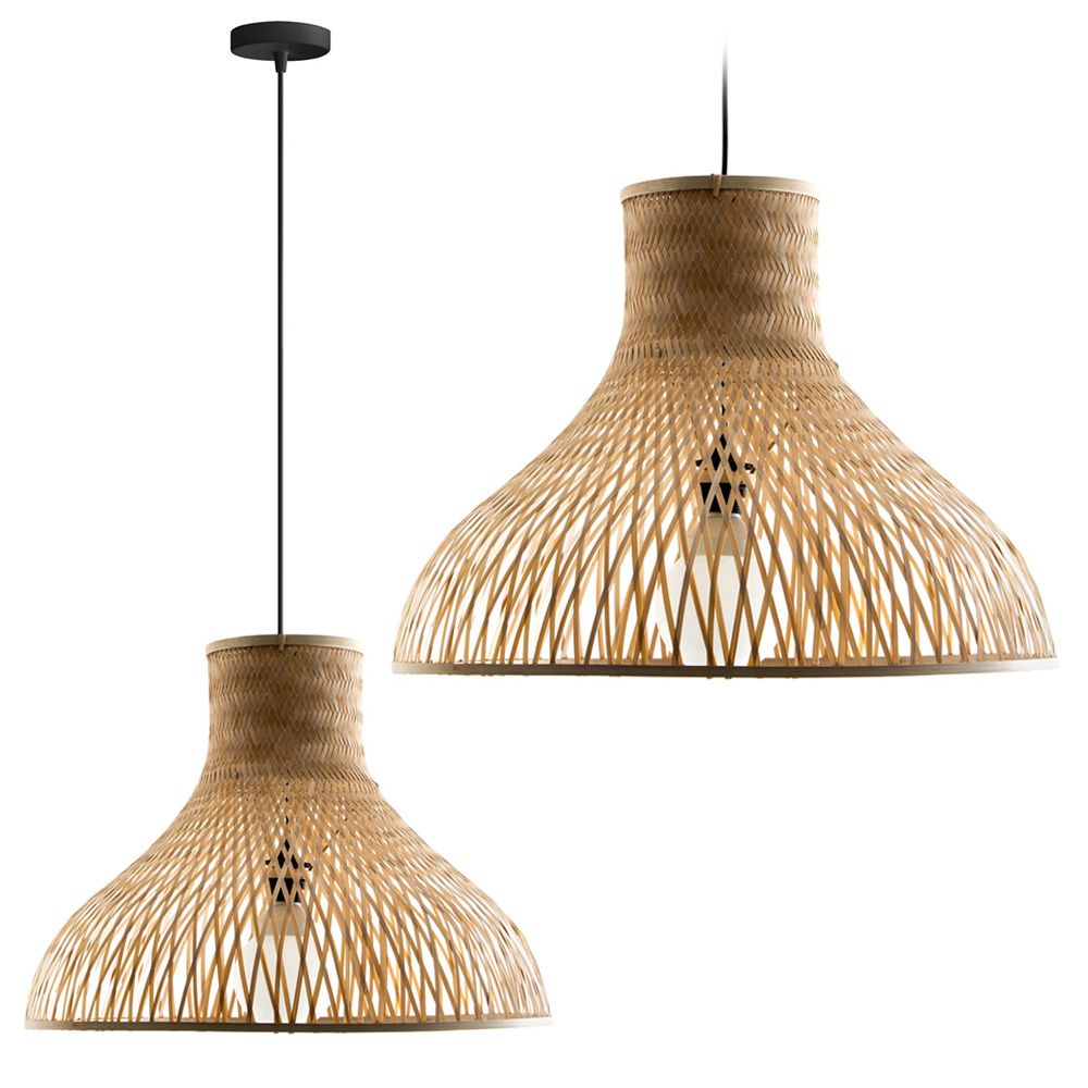 TOOLIGHT hängande taklampa APP1277-1CP Beige 90x60x90cm