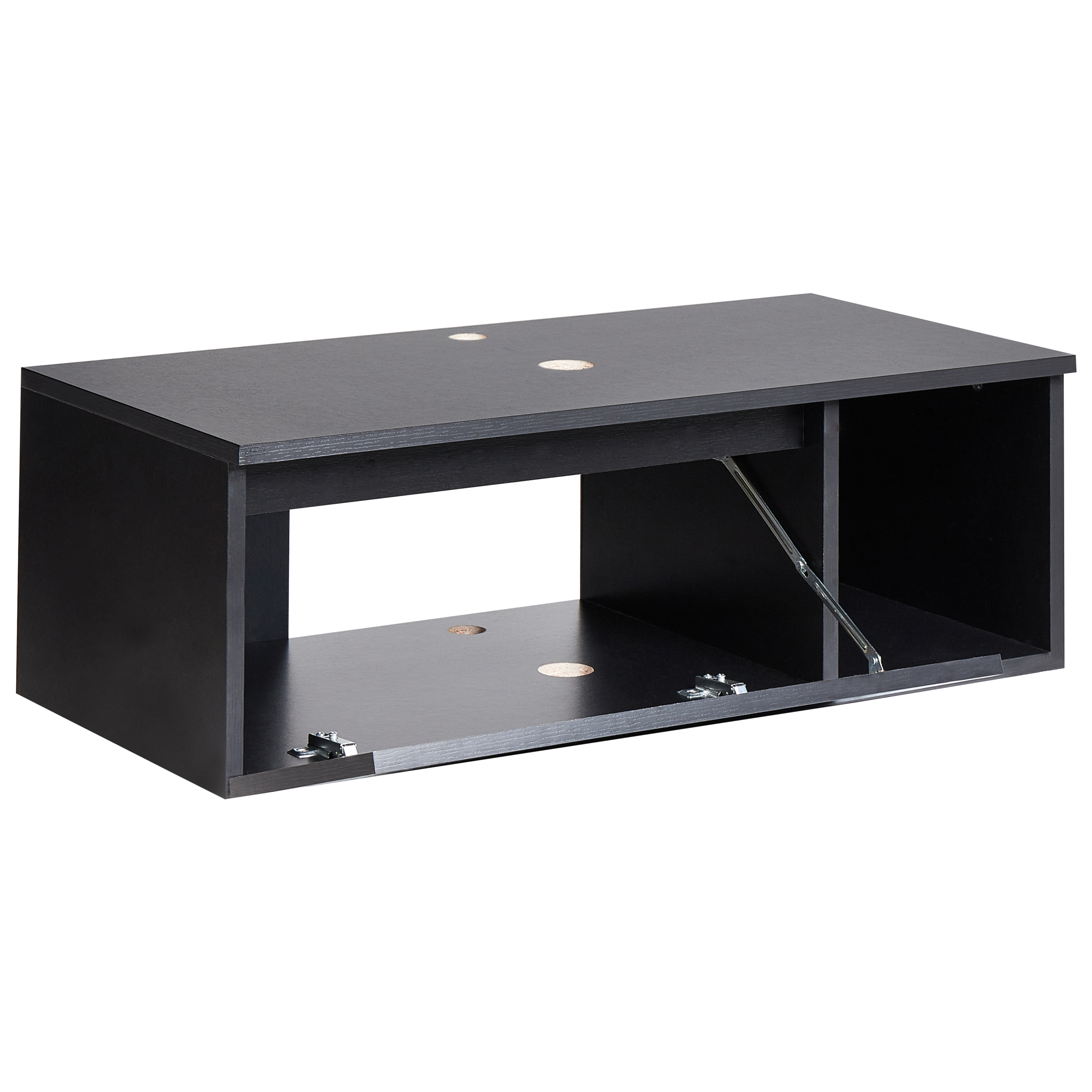 Väggmonterad kommod RUPANCO 80 cm Svart