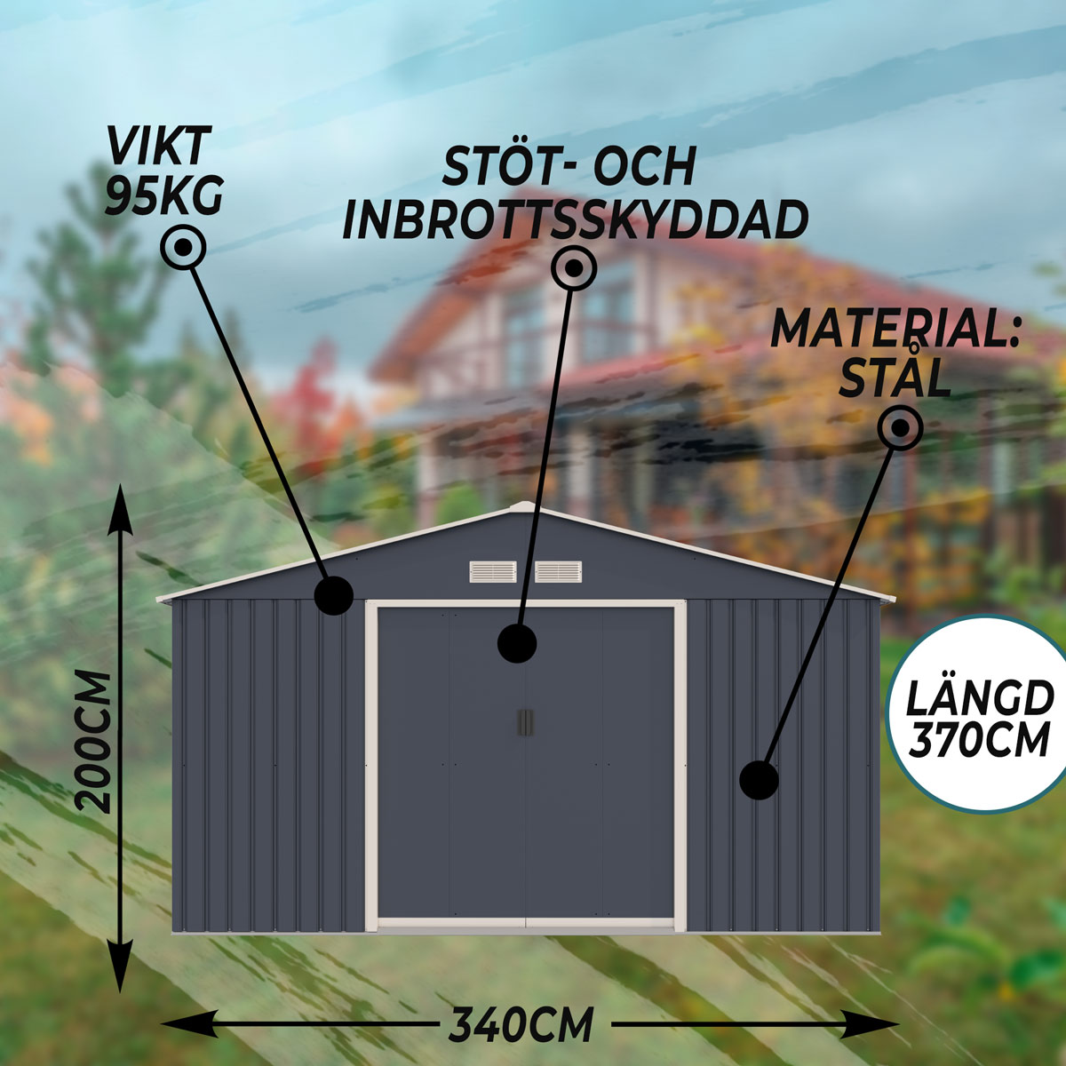 Fornorth förråd, 12.99m2