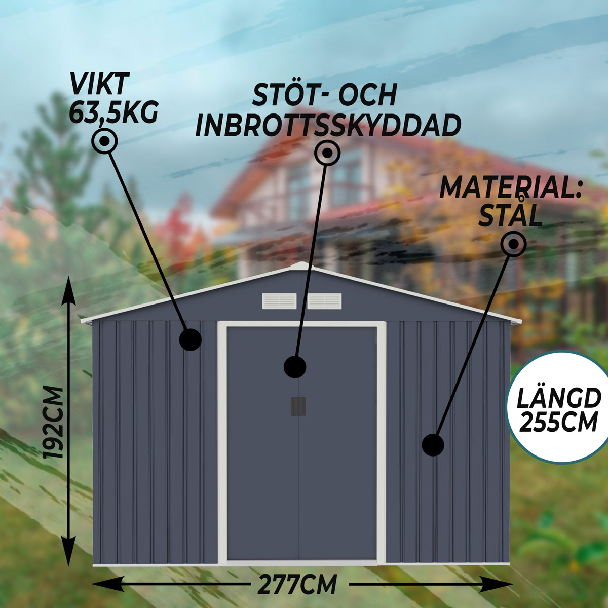 Fornorth förråd, 7.06m2