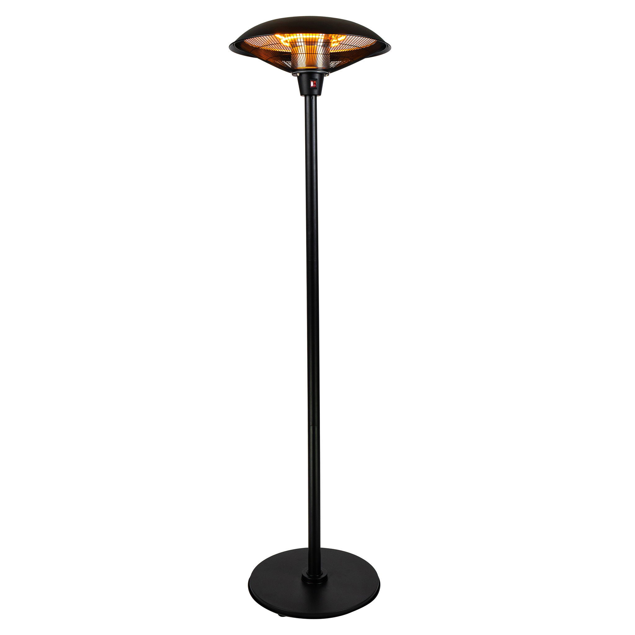 Fornorth Terrassvärmare golvmodell Premium 2000W, svart