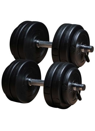 Fit'n Shape 2 x justerbar hantel, 30kg