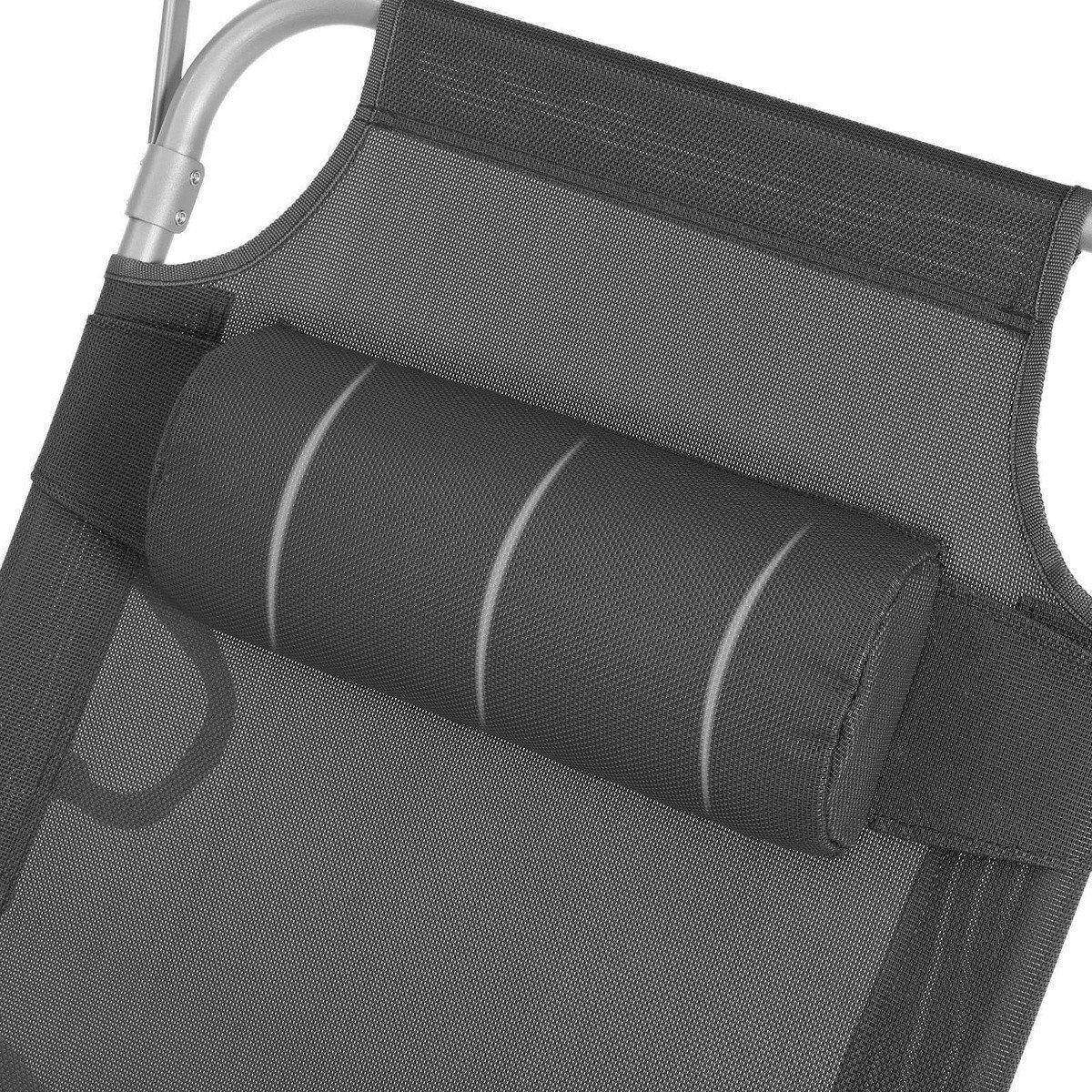 SONGMICS hopfällbar solstol, 53 × 193 × 29.5 cm, GCB192