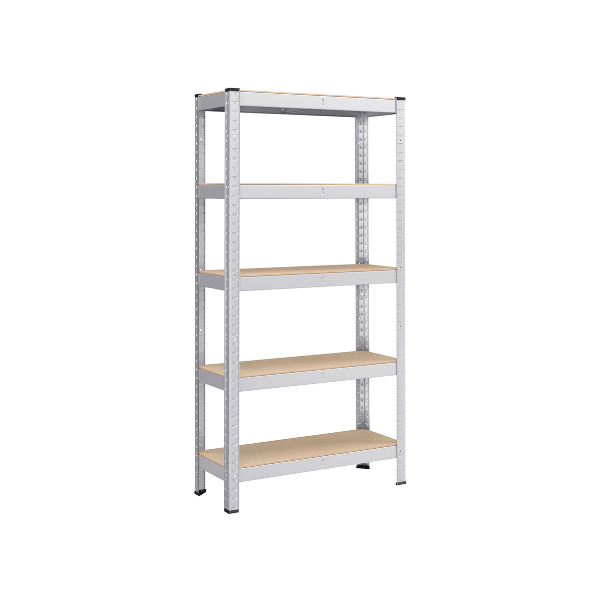 SONGMICS förvaringshylla, 5 nivåer, 30 × 75 × 150 cm, GLR030