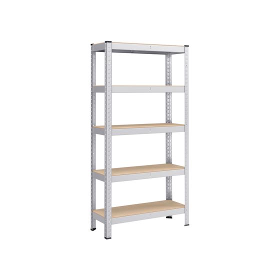 Songmics förvaringshylla, 5 nivåer, 30 × 75 × 150 cm, GLR030