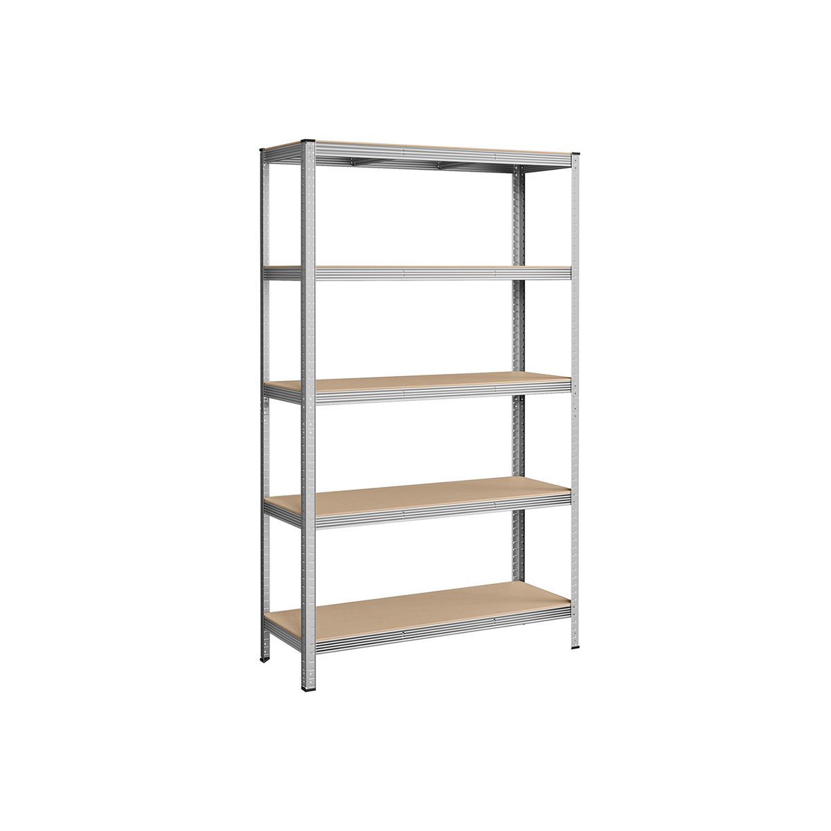 SONGMICS förvaringshylla, 5 nivåer, 60 × 120 × 200 cm, GLR060