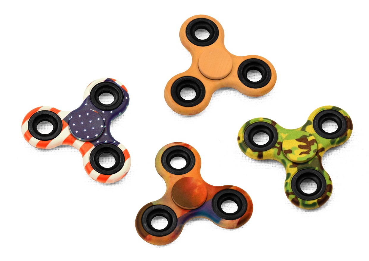 Fidget Spinner Set, 4 Spinners