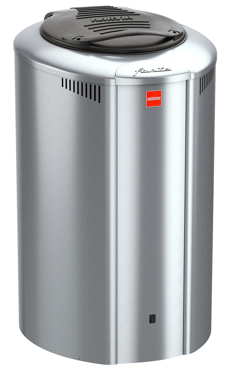 Bastuaggregat Harvia Alltid-redo Forte AFB9, 9kW, 10-15m³, separat styrpanel, stål