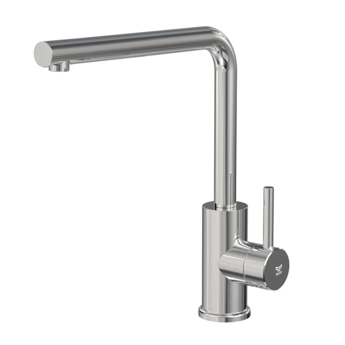 Köksblandare INOX by Tammiholma Q1, L-pip