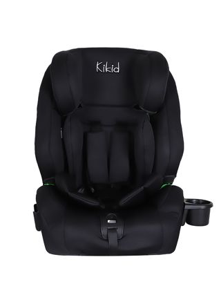 Kikid Bilbarnstol Premium 76-150cm i-Size ISOFIX R129, svart