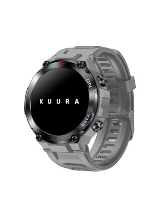 Kuura Smartwatch Sport S5 GPS V3, Grå