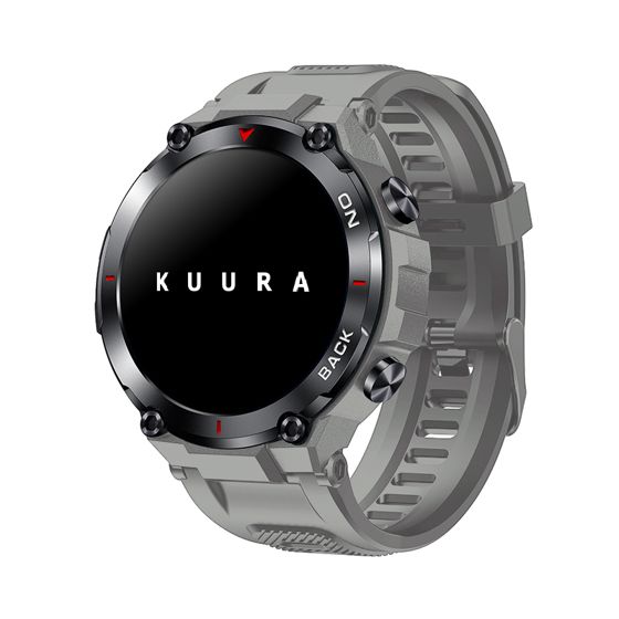 Kuura Smartwatch Sport S5 GPS V3, Grå