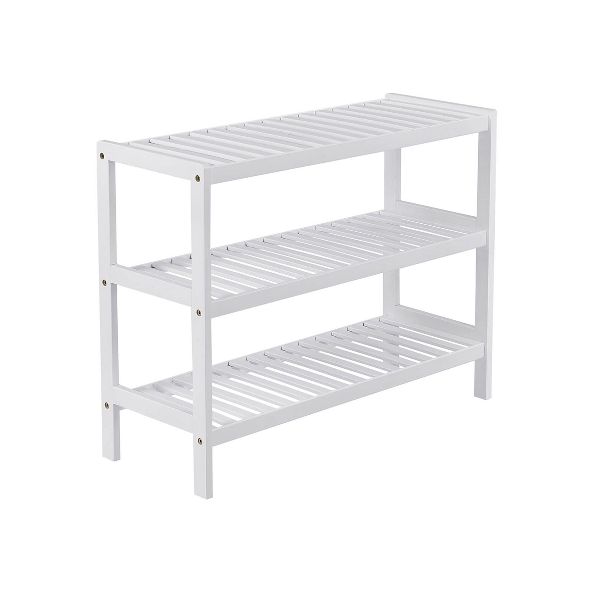 SONGMICS skohylla, 3 nivåer, 70 × 26 × 55 cm, LBS003