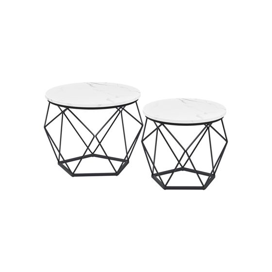 Vasagle sidobord, 2-pack, LET040