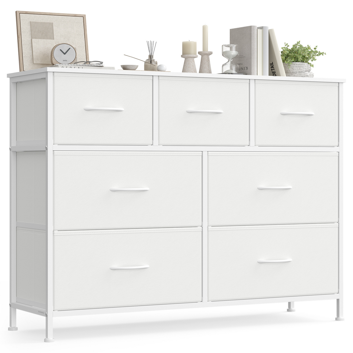 SONGMICS byrå, 7 lådor, LGS323