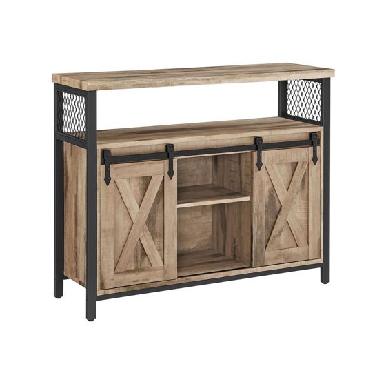 Vasagle sideboard, 108.5 × 43.5 × 20 cm, LSC092