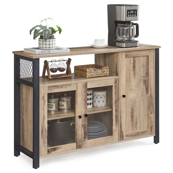 Vasagle sideboard, 33 × 110 × 75 cm, LSC096