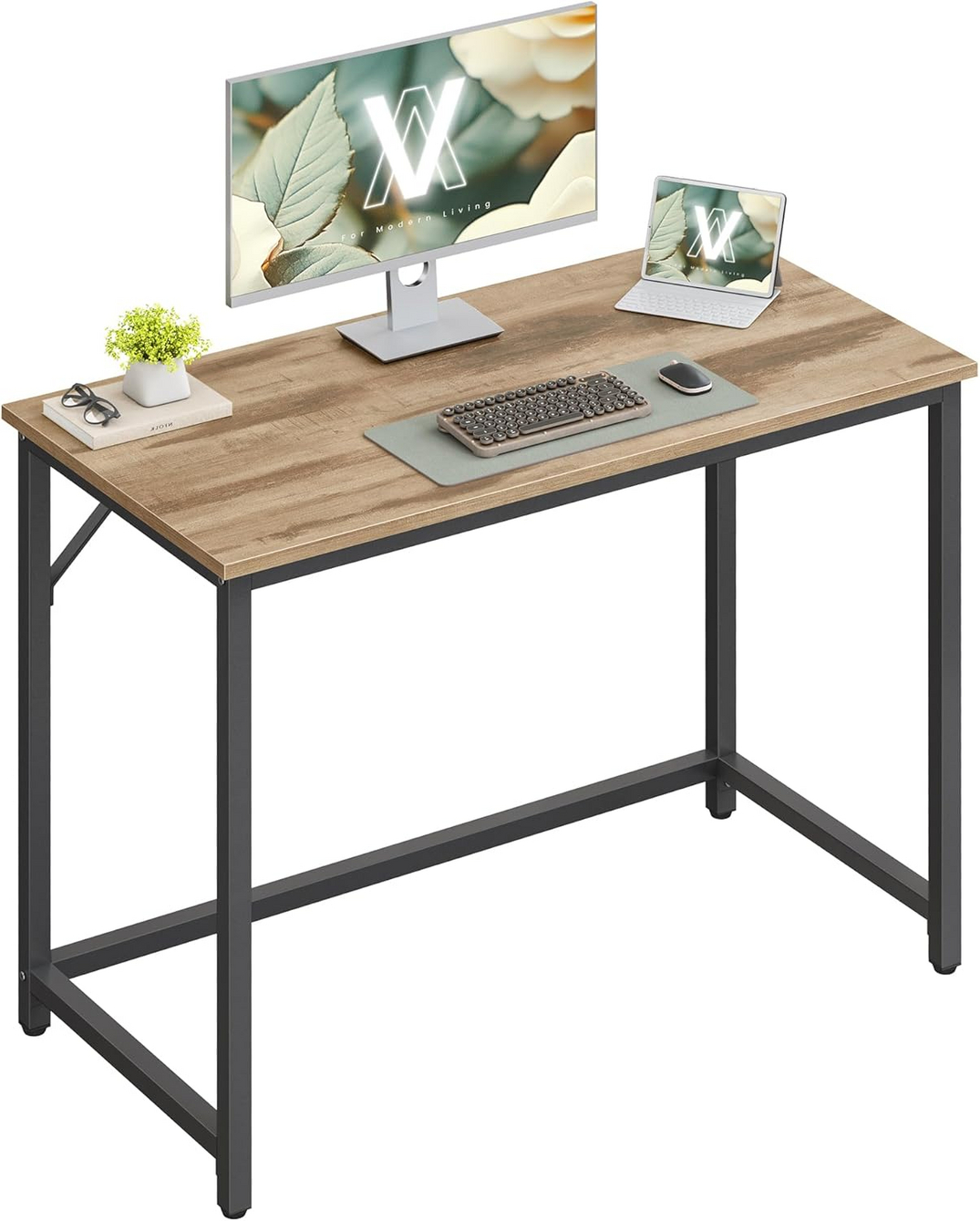 VASAGLE datorbord, 50 × 100 × 75 cm, LWD041