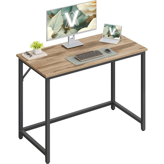 Vasagle datorbord, 50 × 100 × 75 cm, LWD041