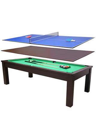 Nordcore Biljardbord 8` 3-IN-1