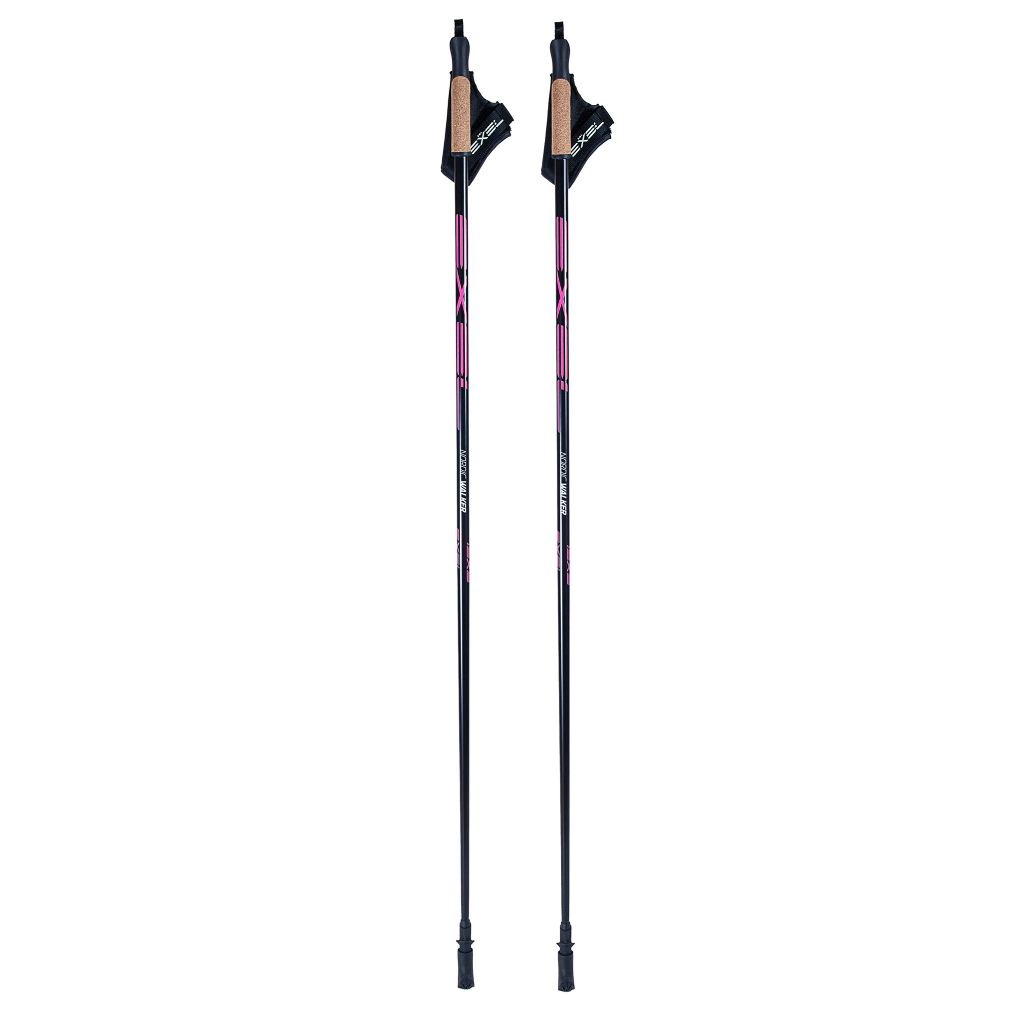 Exel Nordic Walker Stavar för stavgång Rosa
