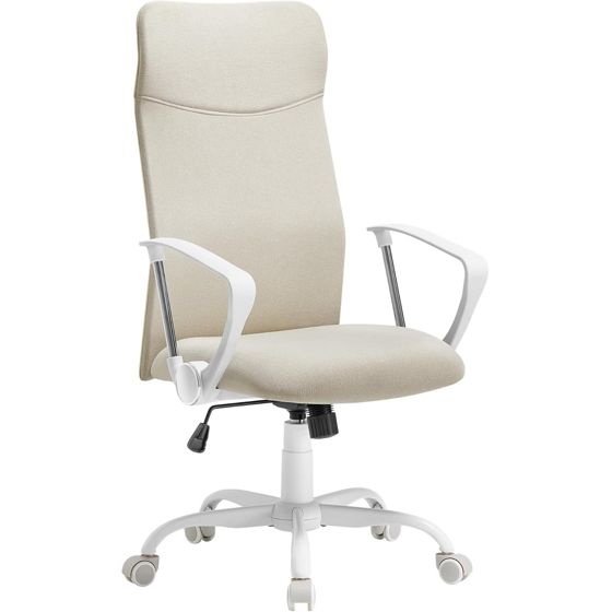 Songmics ergonomisk kontorsstol, med dyna, OBN034