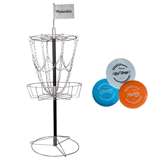 Polardisc Starter frisbeegolfkorg-set