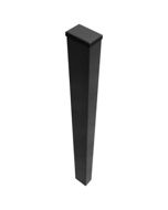 Fornorth staketstolpe 150cm, svart