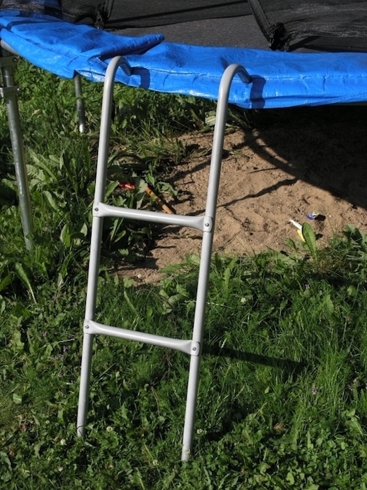 Powersport trampolinens trappa