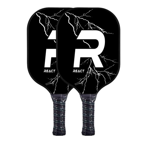 React Pickleball set, racketar och bollar