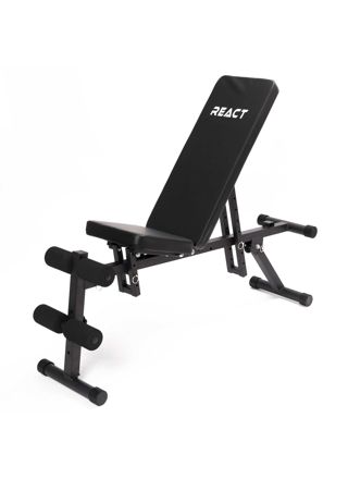 React träningsbänk